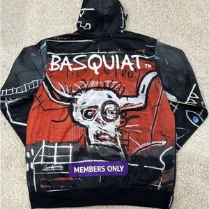 Members Only Jean Michael Basquiat Hoodie
